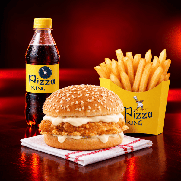 Tikka Burger Meal