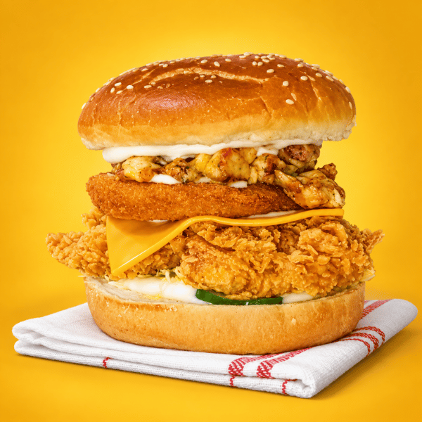 Pizza King Special Burger